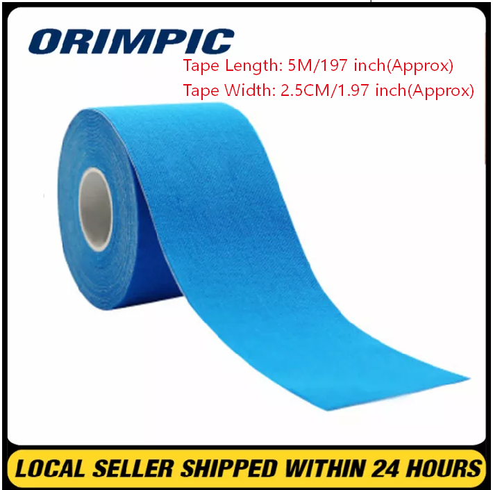 2.5cm x 5M Kinesiology Tape Athletic Tape Sport Recovery Tape Strapping