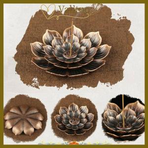 [Valitoo] Hương Stick chủ tấm tròn Phật Giáo insense Ash Catcher joss Cone insence