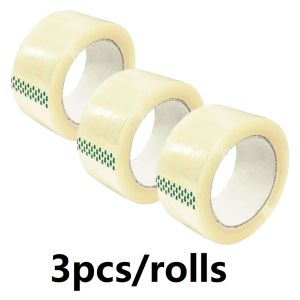 6Rolls/ 3Rolls Clear Tape 2inchx100m Clear High Quality Strong Hold Heavy Duty Packaging Tape