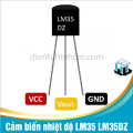 Cảm biến nhiệt độ LM35 LM35DZ TO-92 chỉ 3 chân rất dễ giao tiếp và sử dụng. 
