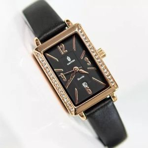 Gaviten Jam Tangan Wanita Gaviten GV 103 Black Rosegold Original Garansi Resmi 1 Tahun