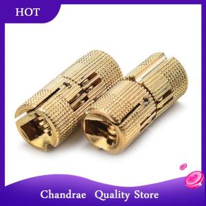 [Chandrae] Copper Brass Furniture Hinges 8-24mm Cylindrical Hidden Cabinet Concealed Invisible Door Hinges For Hardware Gift Box
