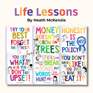 [SG Stock] The Life Lessons series by Heath McKenzie. Suitable for Toddlers and Preschool Children.
