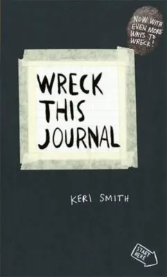 [100% Original Books] - Wreck This Journal : To Create is to Destroy Now With Eve by Keri Smith (UK edition paperback)