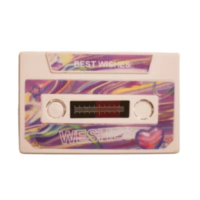 CHENJIE Unique Voice Message Recorder Tape 60s Stylish Message Recording Cassette Music Recorder Board Handmade Sound Greeting Card For Birthdays Couple