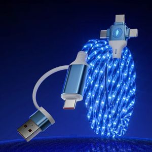 LONGB Thiết kế 3 trong 2 Cáp sạc nhanh PVC Sạc nhanh Cáp sạc PD Tốc độ cao Dây sạc USB C đa năng Du lịch