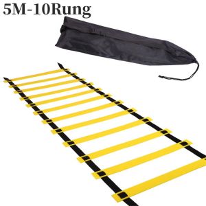 5m/6m Agility Ladder Agility Speed and Balance Training Ladder  Football Soccer Training Equipment Adjustable Speed Agility Ladder