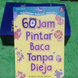 Buku Anak PAUD & TK 60 Jam Pintar Baca Tanpa Dieja