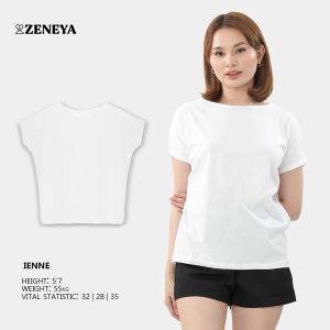Zeneya Comfies Drape Shirt For Women Woman Plain Tshirt T Shirt Tee Tees Casual Wear Basic Top Tops Blouse Freesize Free Size Ladies Pambahay Pantulog Sleepwear Cotton Basic Summer Korean Outfit
