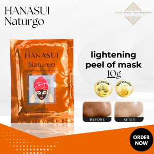 Hanasui Anti Aging Peel Of Mask Black 10g Masker Pembersih Komedo Dan Mengontrol Minyak Di Wajah Naturgo Peel Of Mask Sachet