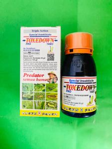 Insektisida Double Action TOXEDOWN 150EC dari Delta Chemica MANTAB