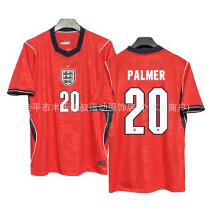 (Embroidered jersey with logo) Wholesale 2026 World Cup National Team Football Jerseys England Home and Away Fan Editions Numbers 4 7 10