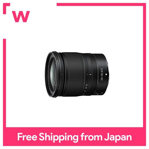 Nikon standard zoom lens NIKKOR Z 24-70mm f 4S Z mount full-size  corresponding S line