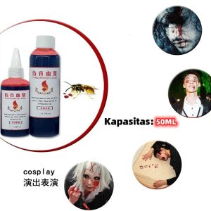 Halloween Scar wax makeup+Darah palsu  /scarwax / professional nose putty lilin luka  horror pemancung makeup