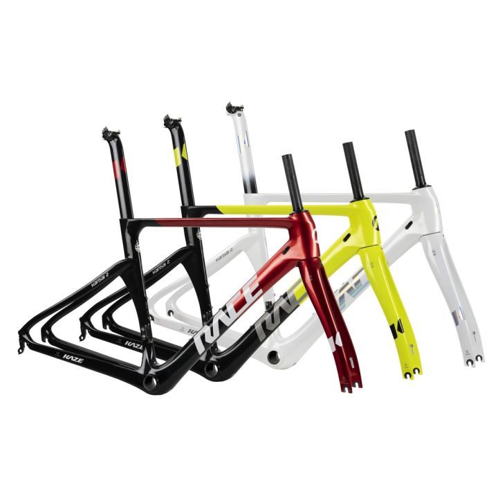 KAZE RACE KANSAI 2 Caliper Brake (V-Brake) Framset เฟรมเซทคาร์บอน ...
