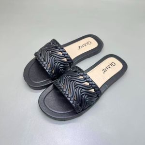 (Size 37-41) 3338-10 IMPORT Sandal Wanita Selop Sandal Jelly Karet Slip On Wanita Sandal Teplek