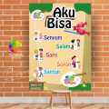 Poster Budaya Malu Siswa, Aturan Ruang Kelas, Pedoman Ruang Kelas, Edukasi Anak, Dll Custom Desain. 