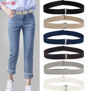 🚚【Local Express Delivery】🚚 Invisible Belt Buckle Plastic Elastic Belt Women Men Adjustable Belt Fashion