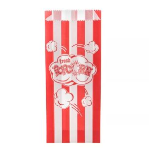 50pcs Popcorn Special Bag Popcorn Boxes Popcorn Paper Bags Popcorn Container Popcorn Packing