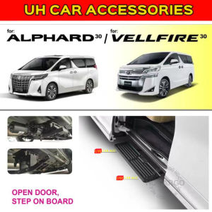 TOYOTA ALPHARD VELLFIRE AGH30 2015-2023 AUTO POWER SIDE DOOR STEP RUNNING BOARD