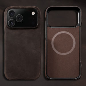 LANGSIDI Genuine PULL-UP Leather Phone Case for iPhone 15 16 17 Pro Max 17Pro 17 Air 16Pro Retro Luxury Back Cover Anti-Slip Shock-Absorbent Handmade Original Factory Top Seller