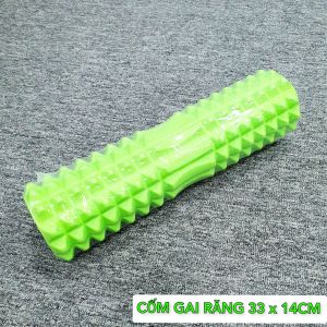 Con lăn Yoga masssage Cao Cấp Ống Trụ Lăn Xốp Thể Thao Giãn Cơ Có Gai Giúp Giảm Đau Sau Quá Trình Tập Luyện.