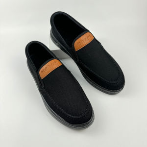 Giày Vải Nam Cao Cấp Khâu Đế Chắc Chắn Chống Trơn Trượt Đi Làm Đi Học Mẫu Basic DA33