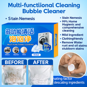 Multi-Functional Bubble Cleaner Active Oxygen Descaling Effervescent Tablets Strong Stain Removal Effervescent Tablets