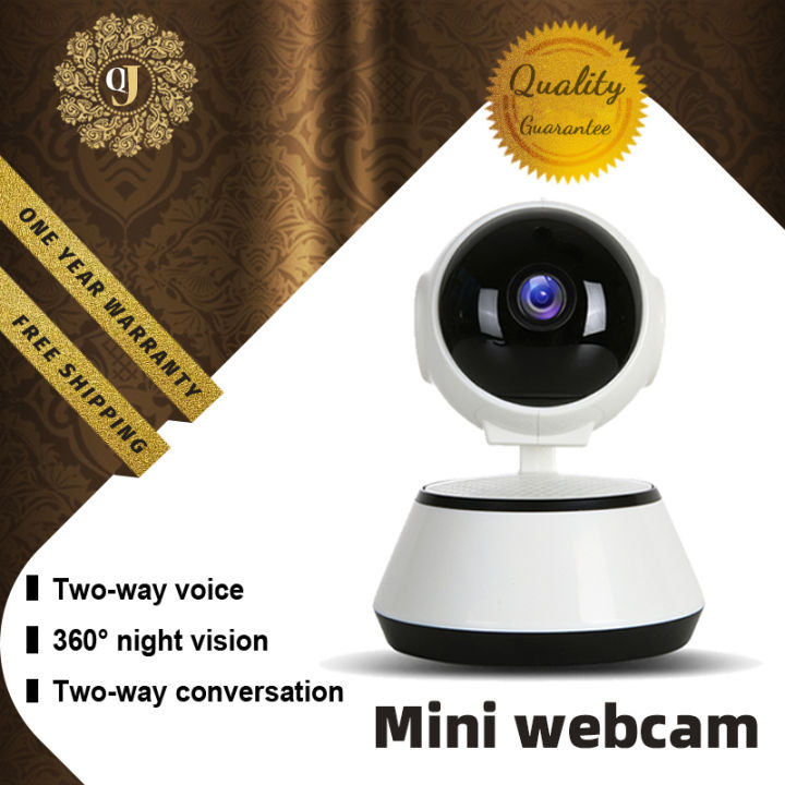 Q&J Mini Camera /webcam Portable Small HD Upgrade WiFi 1080P Night