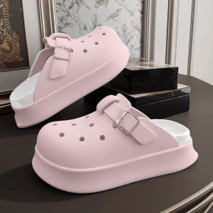 [Free Shipping] Cute Shirley Rose WomenS Summer New Style Outdoor Breathable Non-Slip Thick-Soled Closed-Toe Sandals