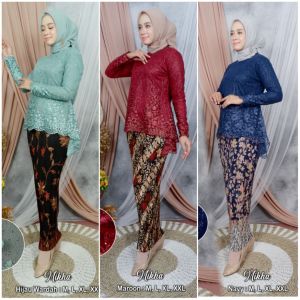 KEBAYA SET - SET KEBAYA TULLE - KEBAYA MODERN - KEBAYA PESTA - KEBAYA KONDANGAN - KEBAYA