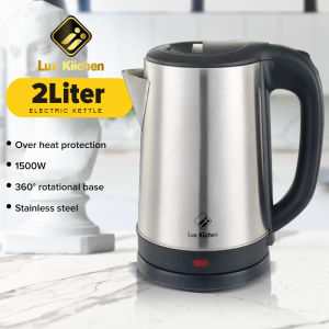 Lux Kiichen 2.0L Stainless Steel Electric Kettle Hot kettle Water