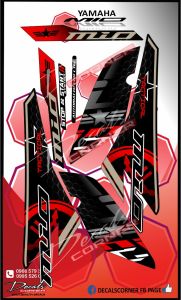 Mio i 125 new Taktical Sticker Design