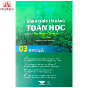 Sách Đánh Thức Tài Năng Toán Học 3 - Toán Song Ngữ Singapore Toán lớp 3 lớp 4 ( 9 - 10 tuổi )