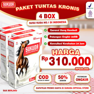 4 Box Sukuda Susu Kuda Lombok Murni 200gr