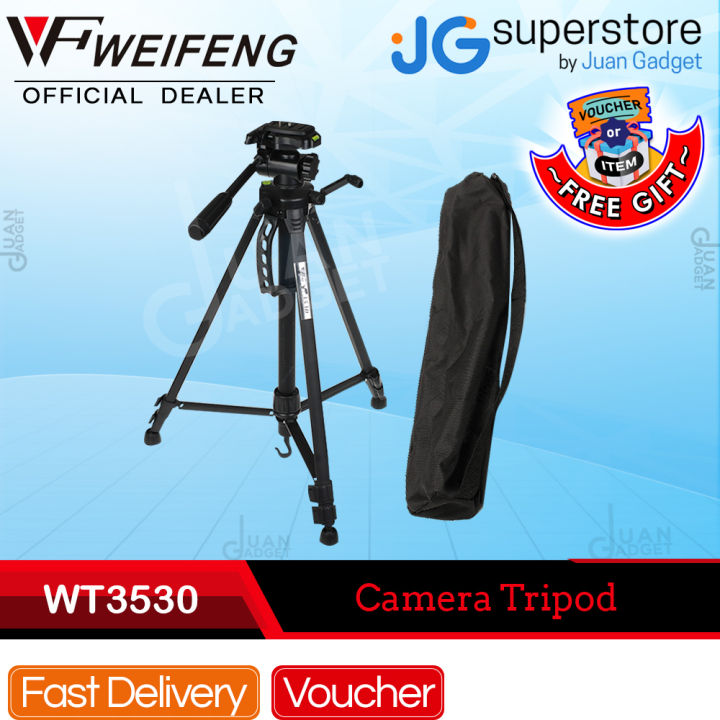 Weifeng WT3530 3-Section Portable Professional Camera Tripod Weifeng WT3530 3-Section Portable Professional Camera Tripod