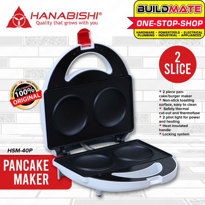 HANABISHI Pancake Maker Burger Maker Machine Sandwich Maker Non Stick