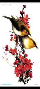 Tato Temporer Tattoo Tatto Temporary Tahan Air Sementara Anti Air Seri QC-660