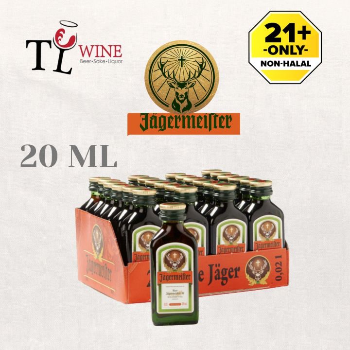 Jagermeister mini 20ml 2cl miniature/ bulk purchase 100% Original ✔Duty paid (German digestif liqueur)