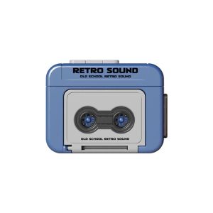 PICKIT ของเล่นเครื่องดนตรีของเล่น ห่วงโซ่กุญแจเพลง สามารถบันทึกได้ แบบพกพาได้ ตกแต่งบ้านวินเทจ พวงกุญแจเคลื่อนไหวกล่องดนตรี กล่องเก็บพวงกุญแจติดผนัง ของขวัญสำหรับเด็ก