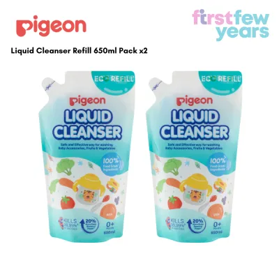 Pigeon Liquid Cleanser Refill 650ml x 2 pack