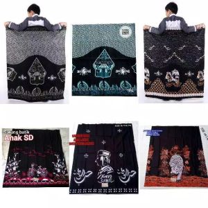 SARUNG ANAK SD MOTIF BERMACAM MACAM GUNUNGAN NU MACAN VESPA BECAK ONTEL BISA BAYAR DITEMPAT