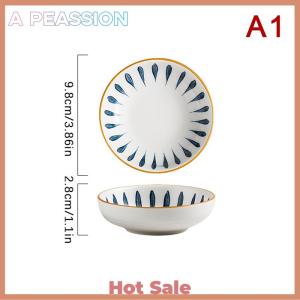 [A Peassion]💖[HOT SALE]🎈🎈 Kitchen Dish Assorted Seasoning Mini Plate Dipping Sauce Vinegar Bowl Japanese Creative Tableware Home Dish Dinner Plate