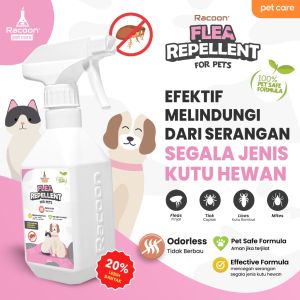 Racoon Flea Repellent Spray - Spray Anti Kutu Hewan Anjing dan Kucing
