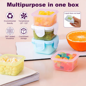 60ML Baby Food Snack Storage Box Milk Powder Storage Cups Container Storage Box Kotak Makanan Bayi Barang Baby
