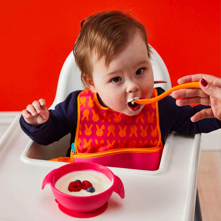 Bbox%20Silicone%20First%20Feeding%20Set%20Bowl%20+%20Spoon%20%E2%80%93%20Lemon%20Sherbet%20-%20Image%204