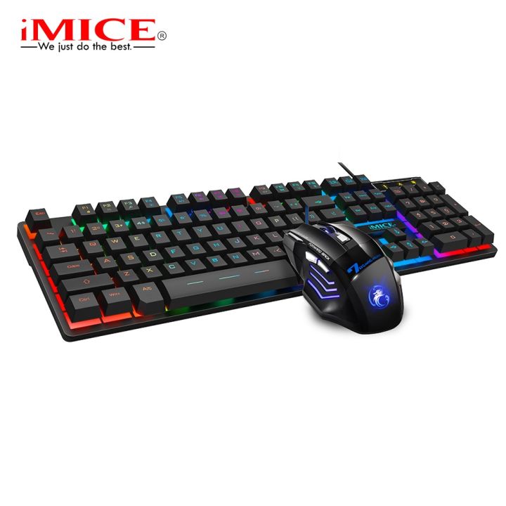 iMICE iMICE AN300 Colorful LED Backlight Ergonomic Mechanical Gaming ...