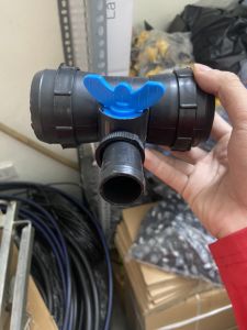 Tê giảm 60mm - 27mm ống dẹt ống phun mưa có van khóa khởi thủy