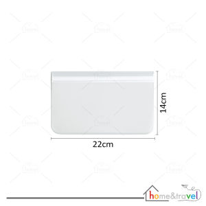 HOVELSHOP Plastik Ziplock Sayuran Reusable Fresh Wadah Kantong Kulkas Penyimpan Makanan