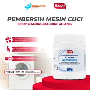 BISOP Detergen Pembersih Mesin Cuci Washing Machine Cleaner Bubuk 500 gram
